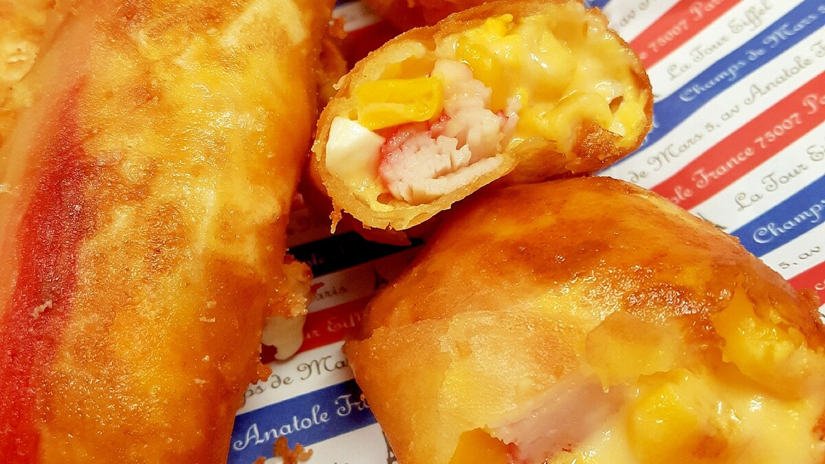 春巻きアレンジ カニかま ゆで卵 マヨコーン レシピ 作り方 By Acchan66 楽天レシピ